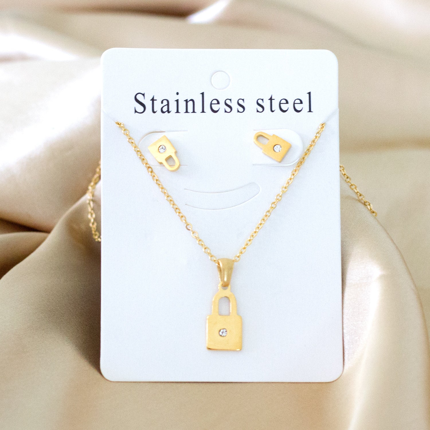 Pendant Necklace Earrings African Jewelry Sets