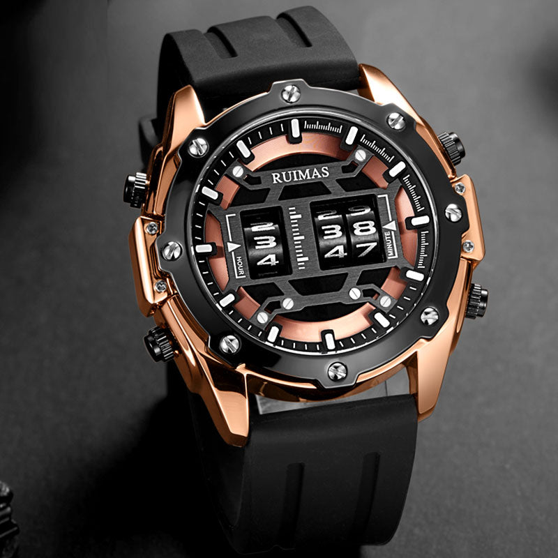 Digital Quartz Watch Men  Luxury Waterproof Wristwatch