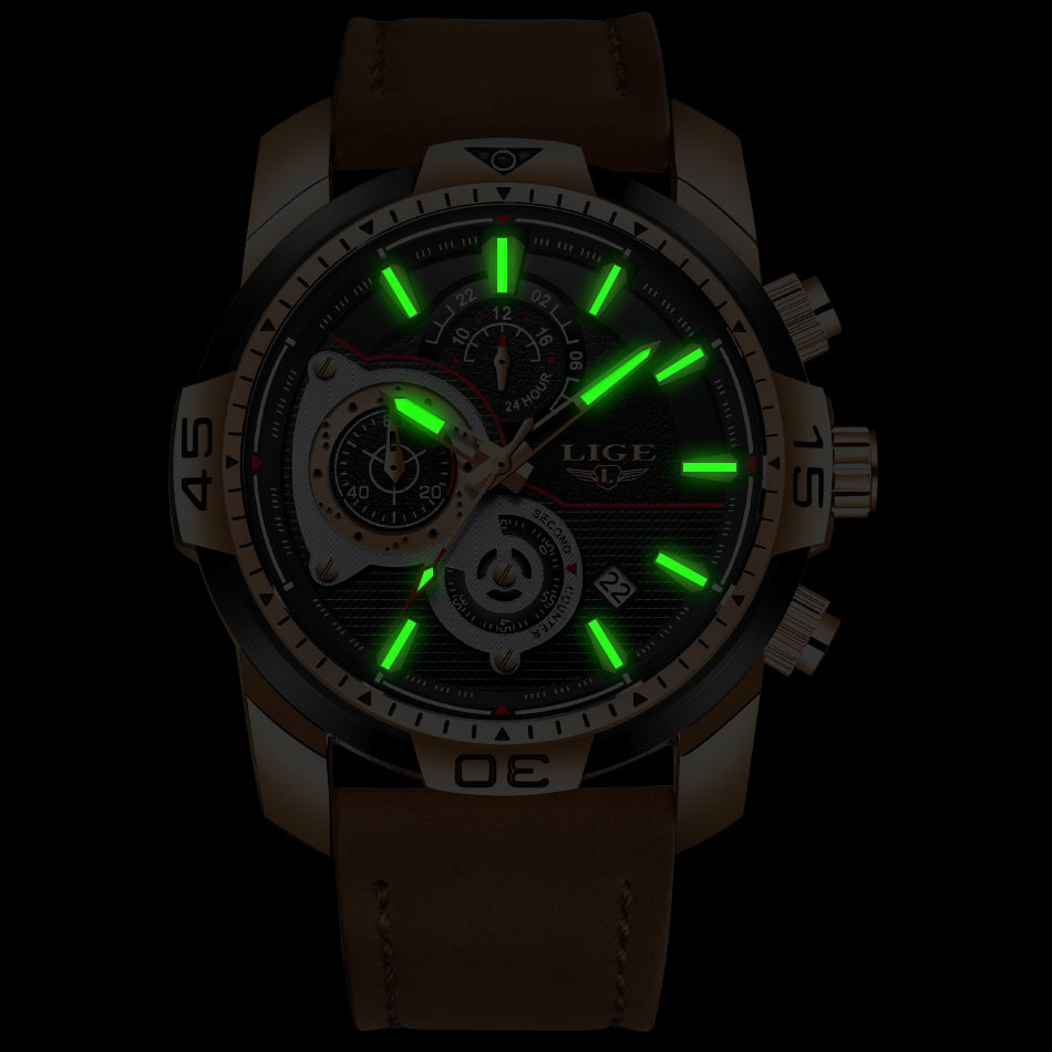 Men's Automatic Mechanical Wristwatches Stainless Steel Divers Watches