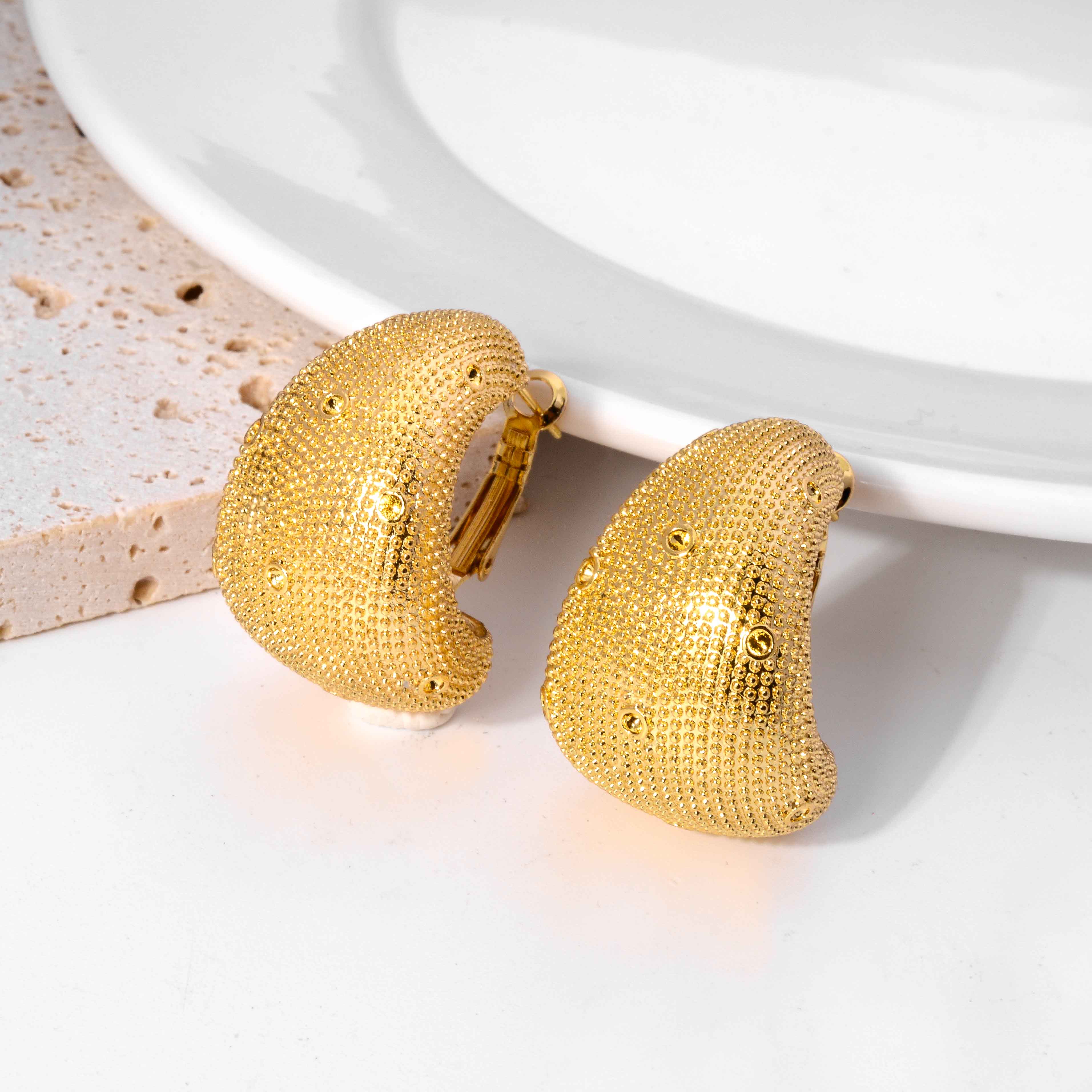 New Design Earrings Pendant Geometric Wedding Party Trendy Fashion Copper Sets