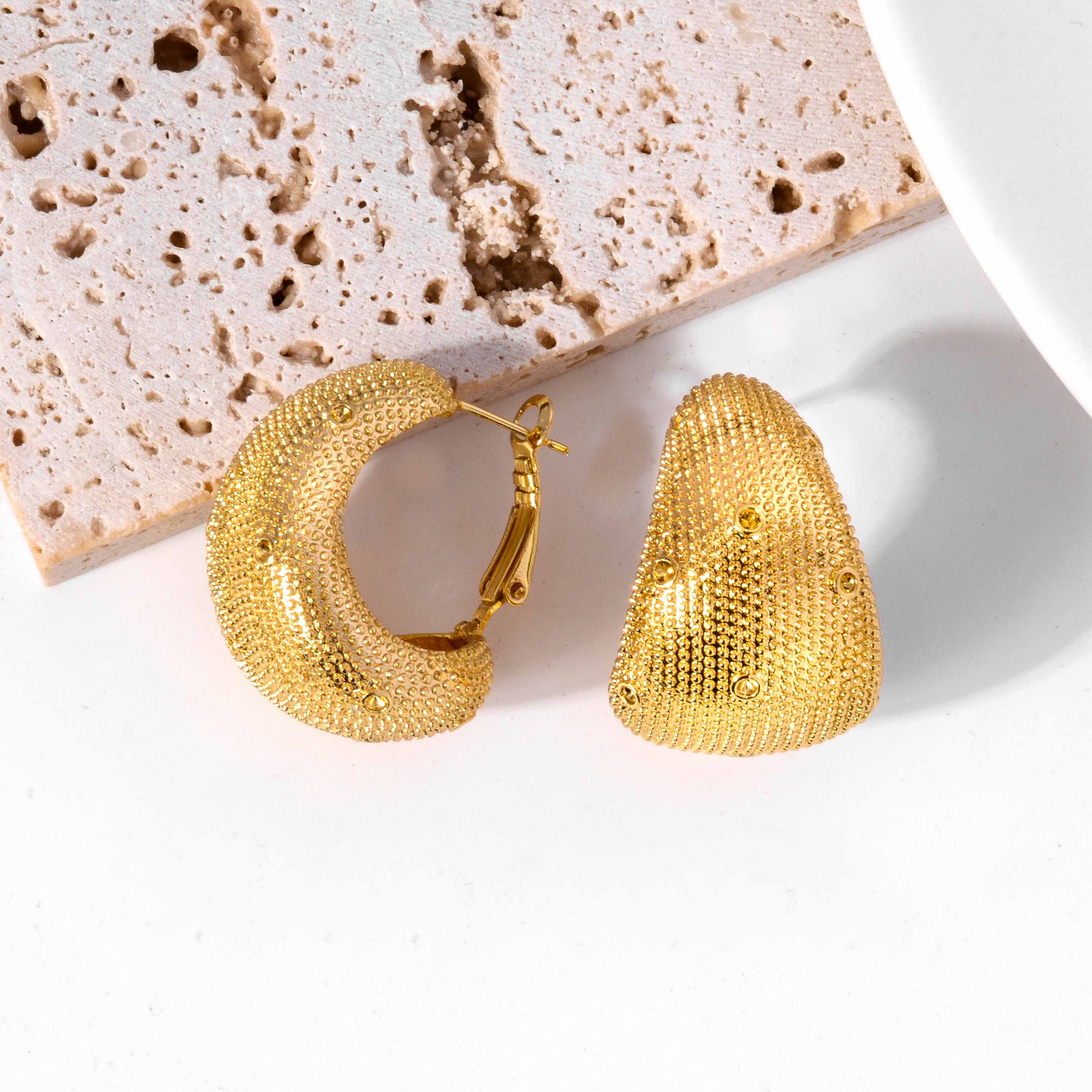 New Design Earrings Pendant Geometric Wedding Party Trendy Fashion Copper Sets