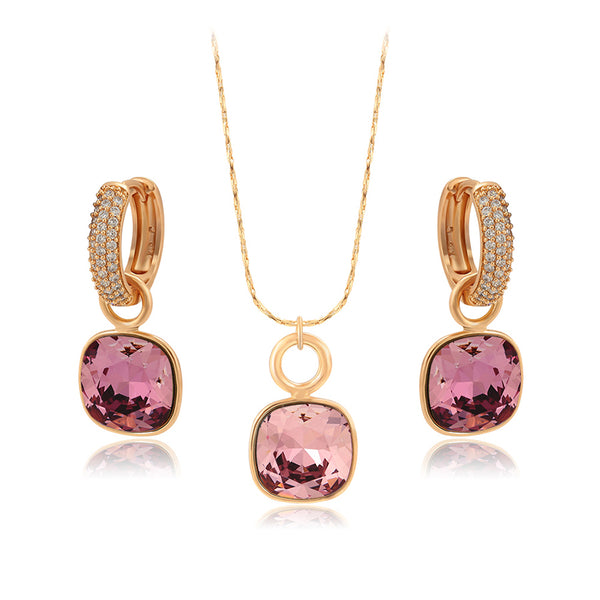 Popular New Design Crystals Jewelry Set