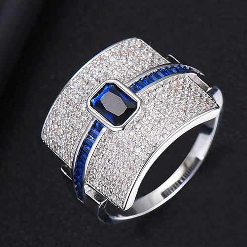 Monaco Design Luxury Statement Stackable Ring For Women