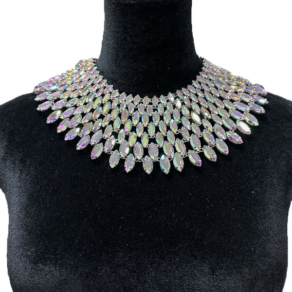 Elegant 7-Layers Stack Gradient Overlay Necklaces for Women