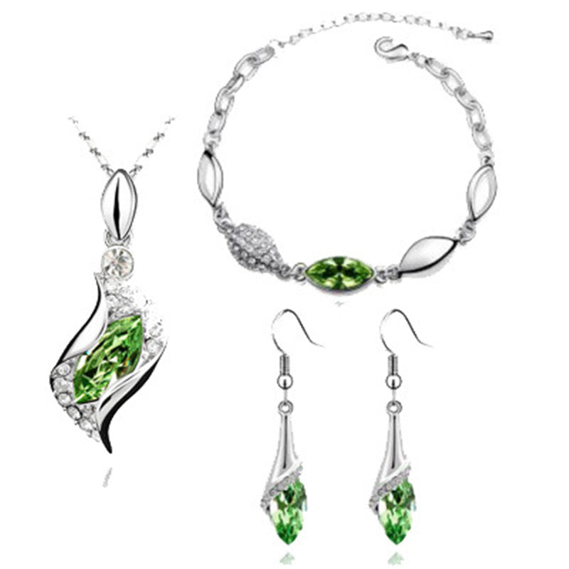 Horse Eyes Tear Water Drop Jewelry Sets
