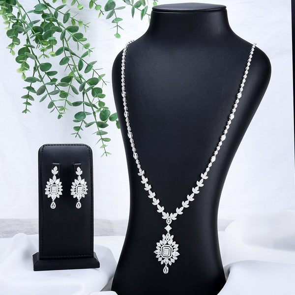 Big Fashion Luxury Waterdrop Statement Jewelry Set For Women