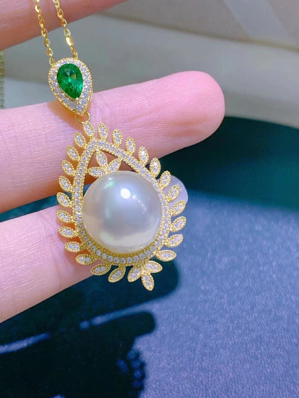 Colgante de plata vintage para mujer