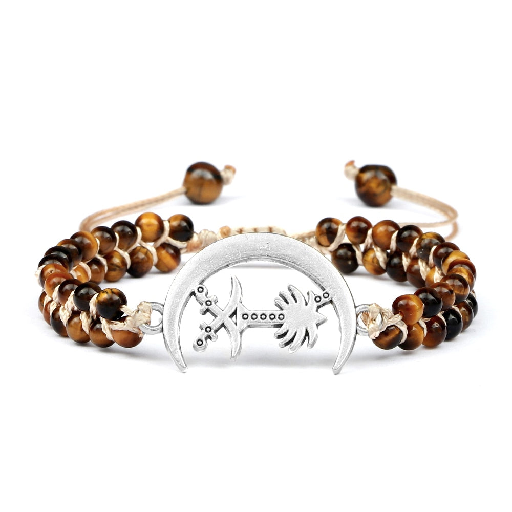 4mm Natural Tiger Eye Stone Beads Bracelets
