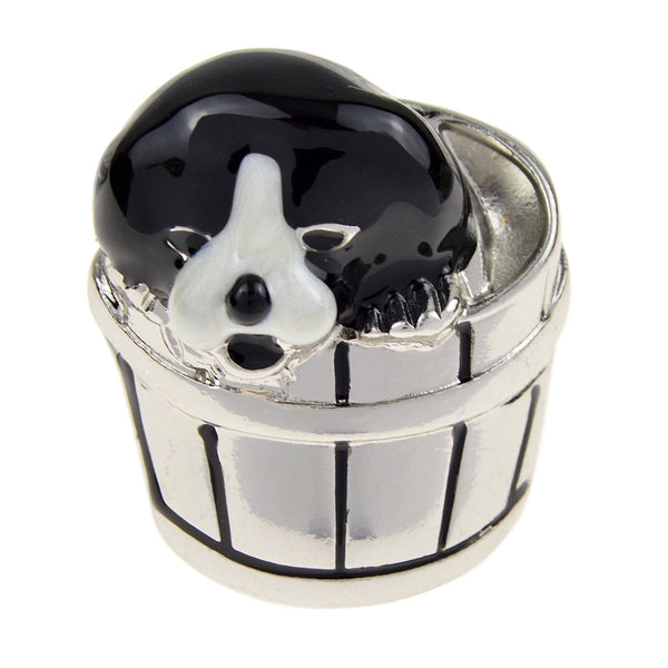 New Fashion Cute Small Dog Brooches for Women and Kids