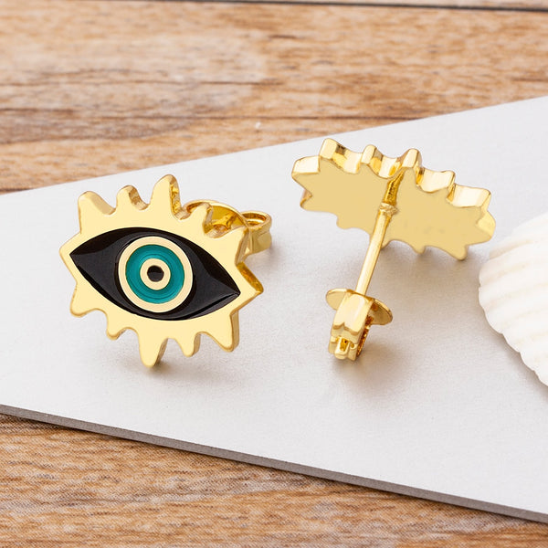 Accesorios para pendientes de cobre y circonita de gran venta
