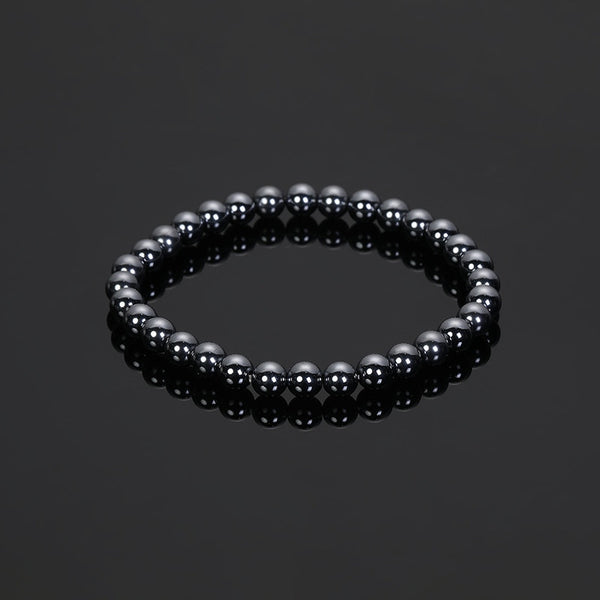 Pulsera de equilibrio curativo con cuentas de terahercios naturales