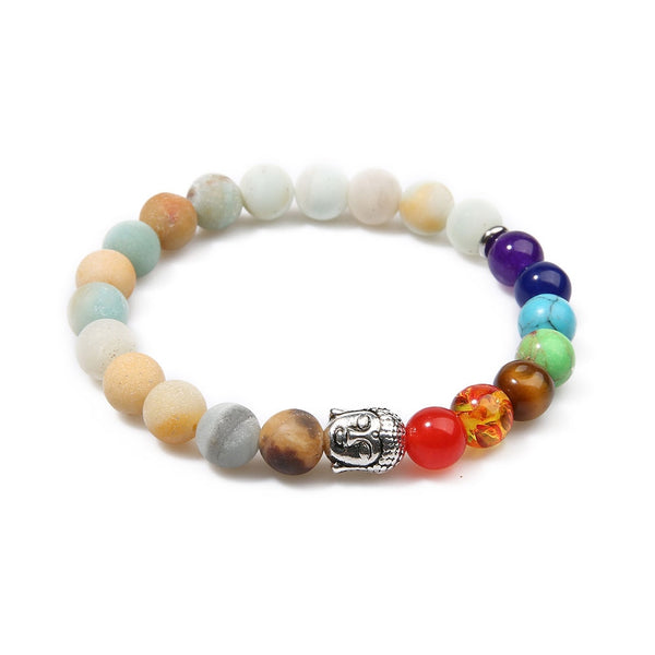 Pulsera de Buda de los 7 Chakras para Mujeres y Hombres