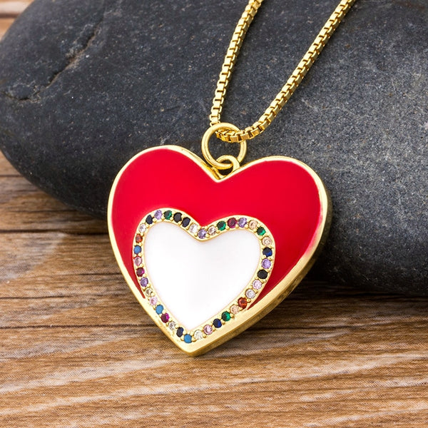 Regalo especial de cumpleaños, boda, fiesta romántica, diseño de doble corazón