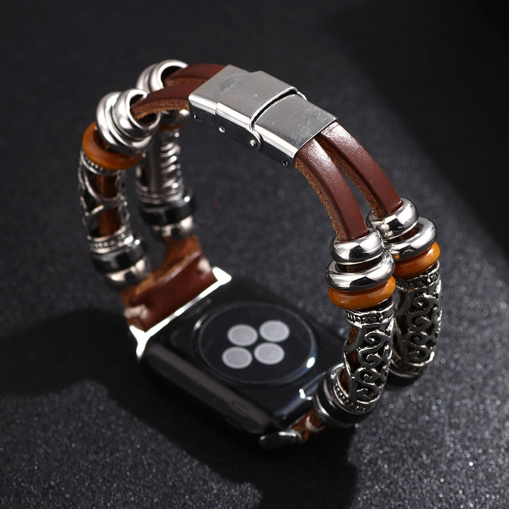New Design Vintage Multi-layer Leather Bracelet For Men Women