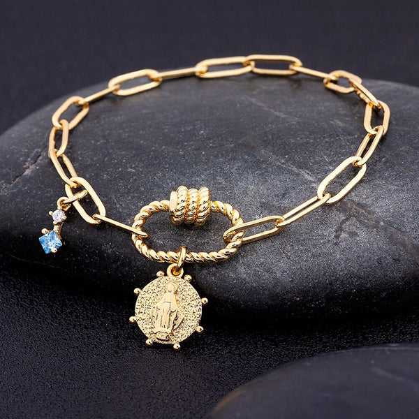 Pulsera de Nuestra Señora de Guadalupe en oferta