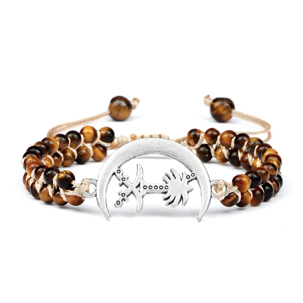 4mm Natural Tiger Eye Stone Beads Bracelets