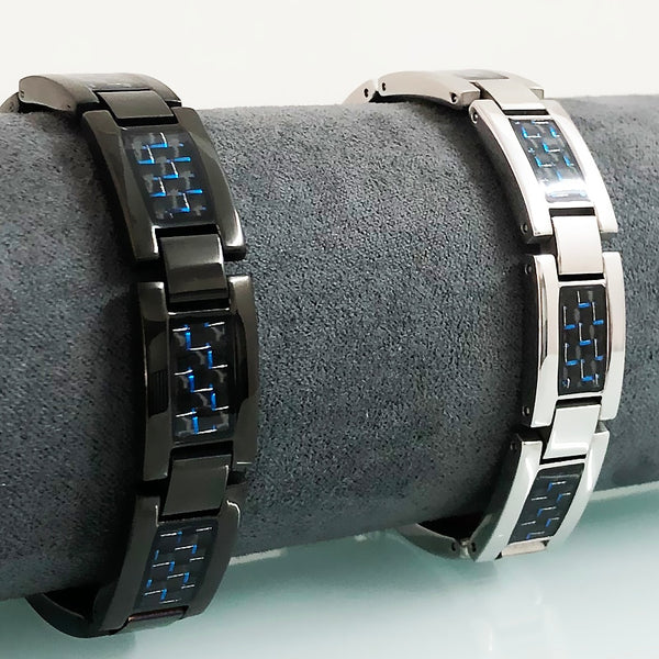 Pulseras magnéticas bio para hombre con germanio, energía y salud