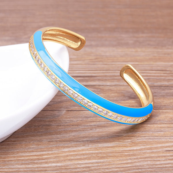 Brazalete de joyería de diseño de moda de verano, muy vendido