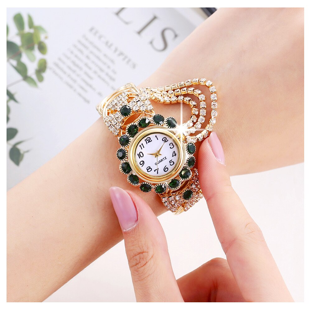 Luxury Rhinestone Bracelet Watch Women Watches