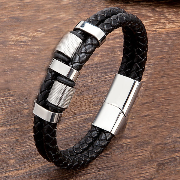 Pulseras de acero inoxidable para hombre