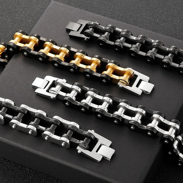 Massive Men's Bike Motorcycle Chain Bracelet Men