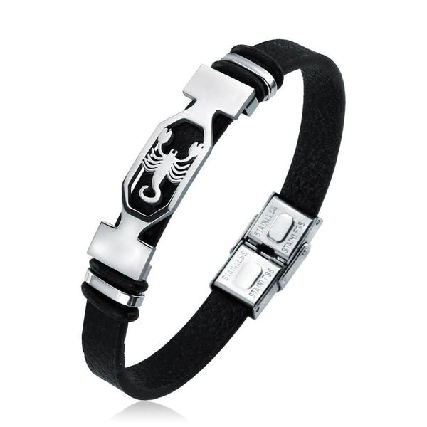 Pulsera de acero inoxidable con las 12 constelaciones