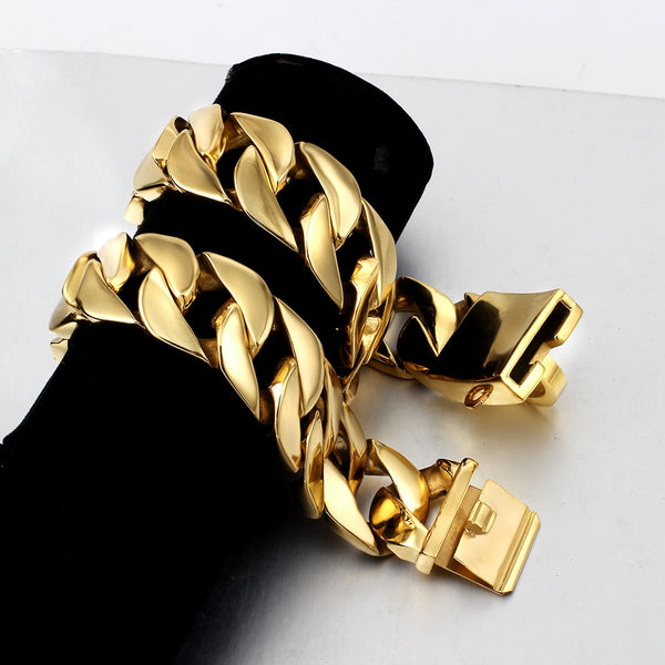 Cadena de acero inoxidable tipo cuba para collar de perro, cadena tipo martingala deslizante, cadena tipo P