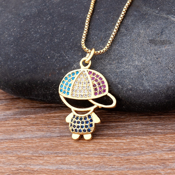 Colgante de moda para niña y niño, nuevo diseño, gran oferta, para mujer