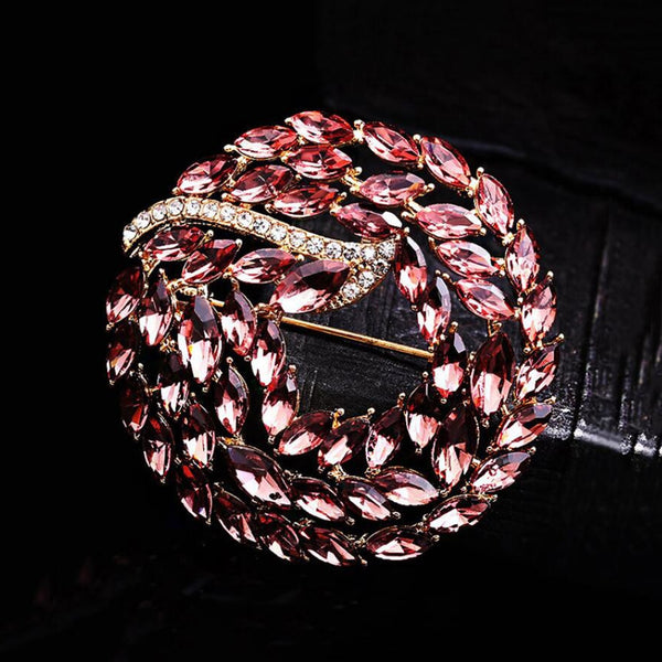 Crystal Brooches Women Jewelry Alloy Pins And Brooch