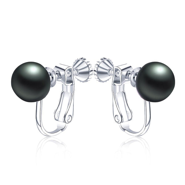 Simple Screw Shape Clip Earrings For Women