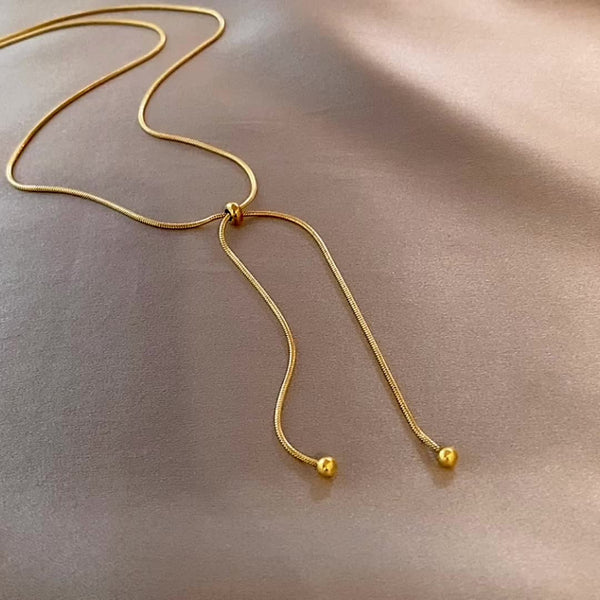 Stainless Steel Retro Creative Unique Design Adjustable Necklace