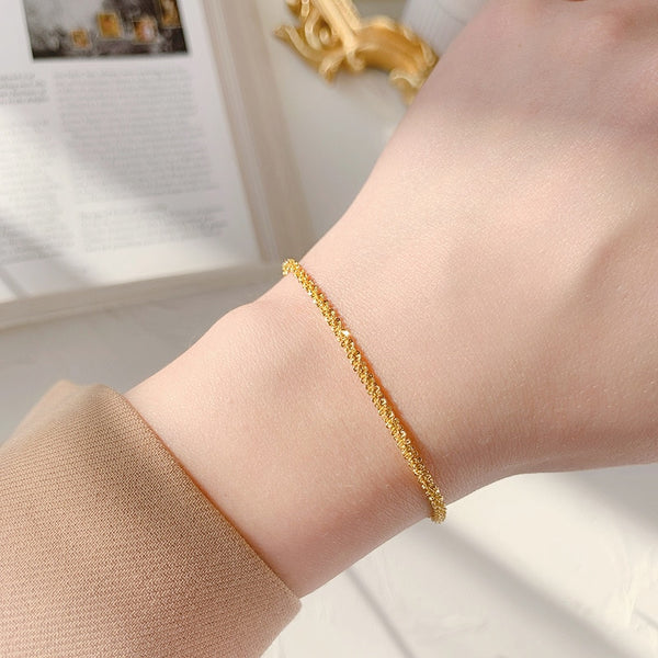 Minimalism stainless steel Bracelet Starry Charm Bracelet