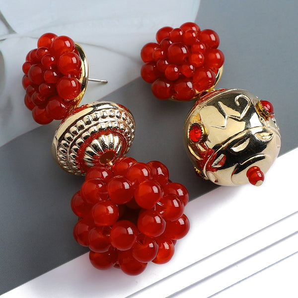 Pendientes colgantes de moda Za para mujer
