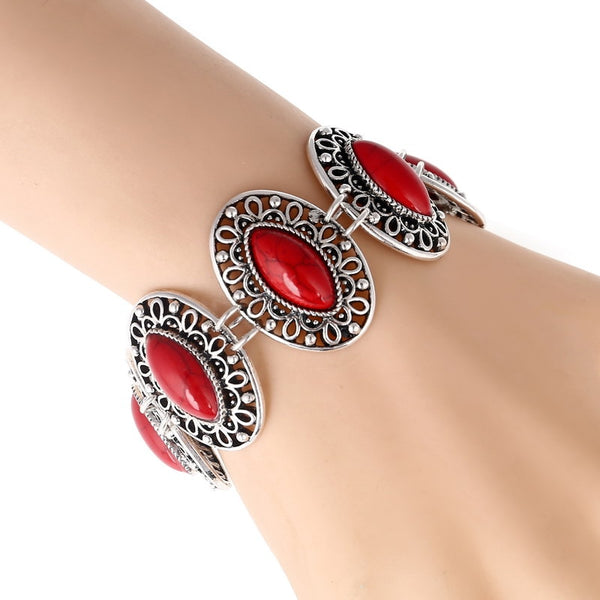 Pulseras bohemias étnicas de moda para mujer