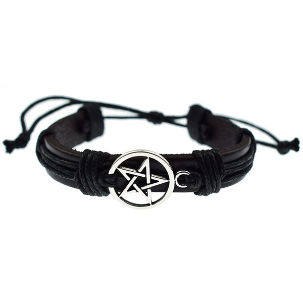Punk Antique Pentagram Witch Star Symbol Charm Women