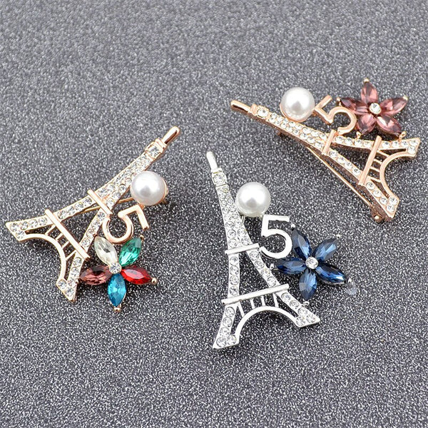 Korean Wedding Luxury Eeiffel Tower brooch