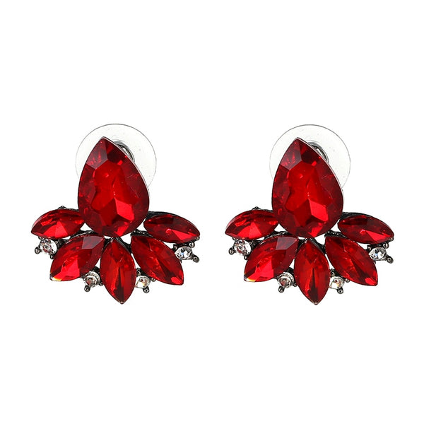 Nuevos y modernos pendientes colgantes con diamantes de imitación