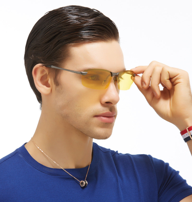 Unisex Drivers Night Vision Glasses  Anti-Glare Sunglasses Women