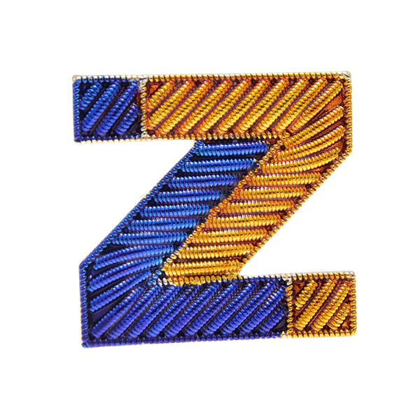 Enamel Colorful Letter Brooches X And Z Brooch