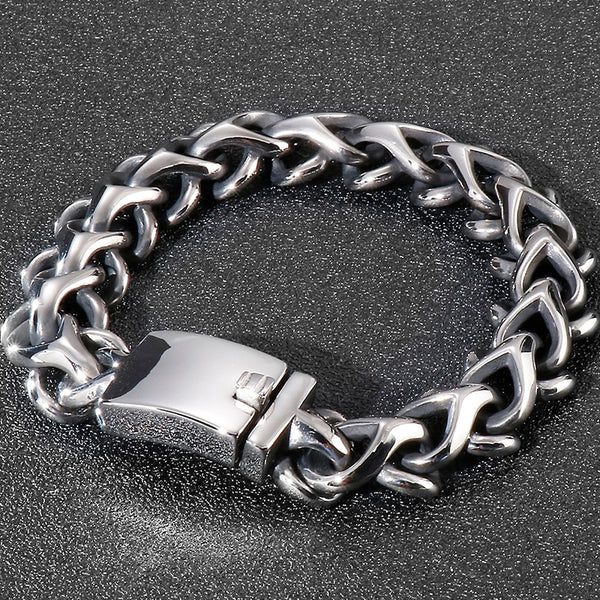 Solid Stainless Steel Men's Bracelet For Men