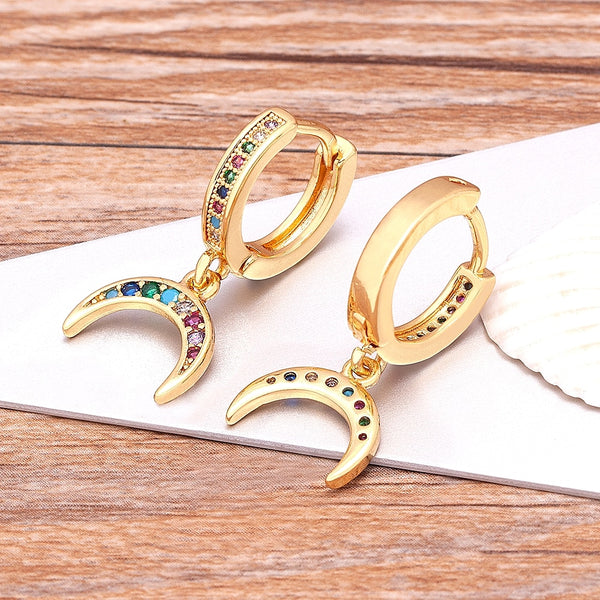 Pendientes de moda Arcoíris Accesorios Joyas