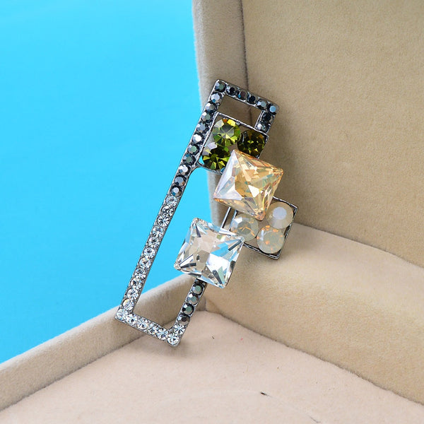 Shining Rhinestone Geomeric Vintage Elegant Brooches For Women