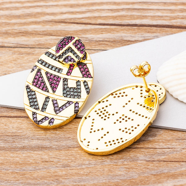Pendientes colgantes de moda de alta calidad para mujer