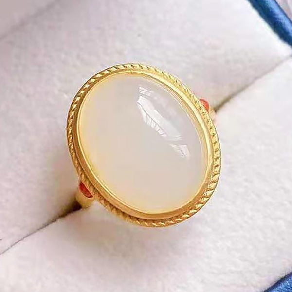 Anillos ajustables de apertura neutral para hombre y mujer con estilo retro Palace