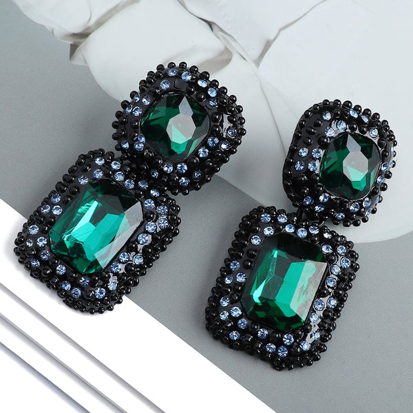 Pendientes colgantes vintage, accesorios para las orejas para mujer