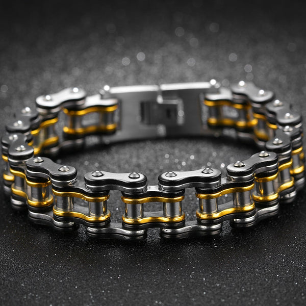 Bike Motorcycle Chain Man Bracelet