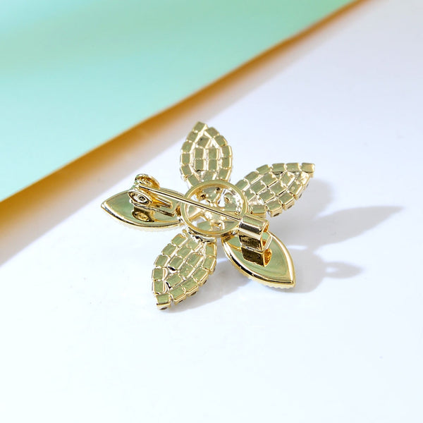 Rhinestone Flower Brooches For Women