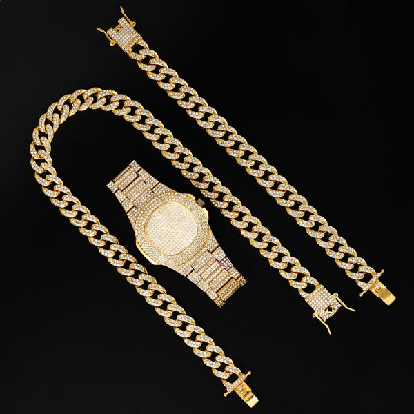 Hip Hop Cuban Chain Necklace Woman