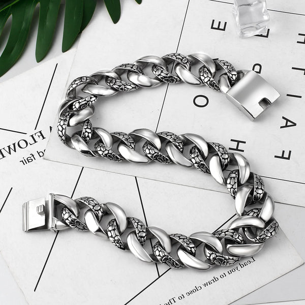 Nuevas cadenas cubanas de acero inoxidable 316L color plata para collar de perro o mascota, cadena tipo gargantilla, la mejor