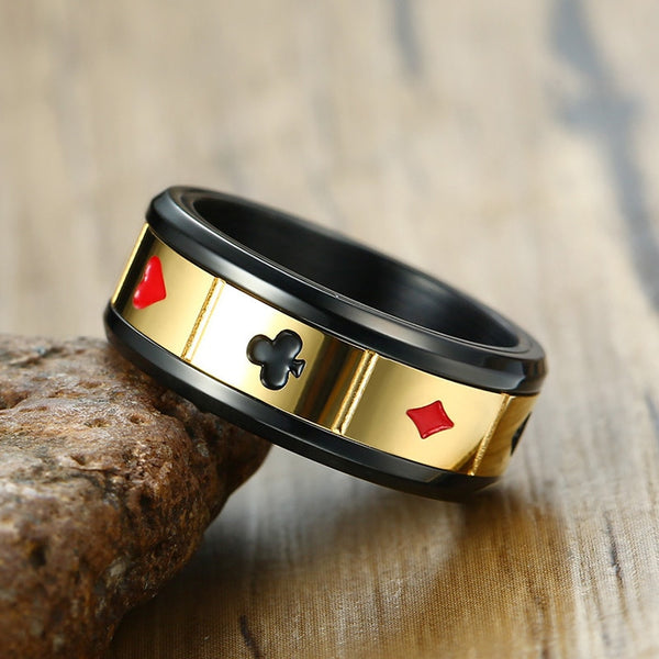 Anillo giratorio de acero inoxidable de 8 mm